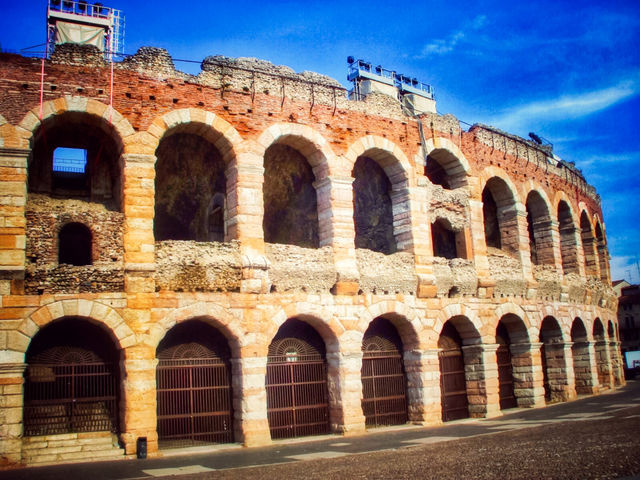 Roman Amphitheater and Arena in Italy