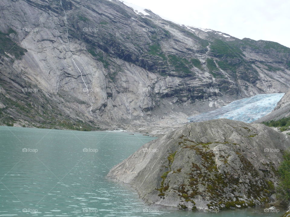 Jostedalsbreen glacier Norway