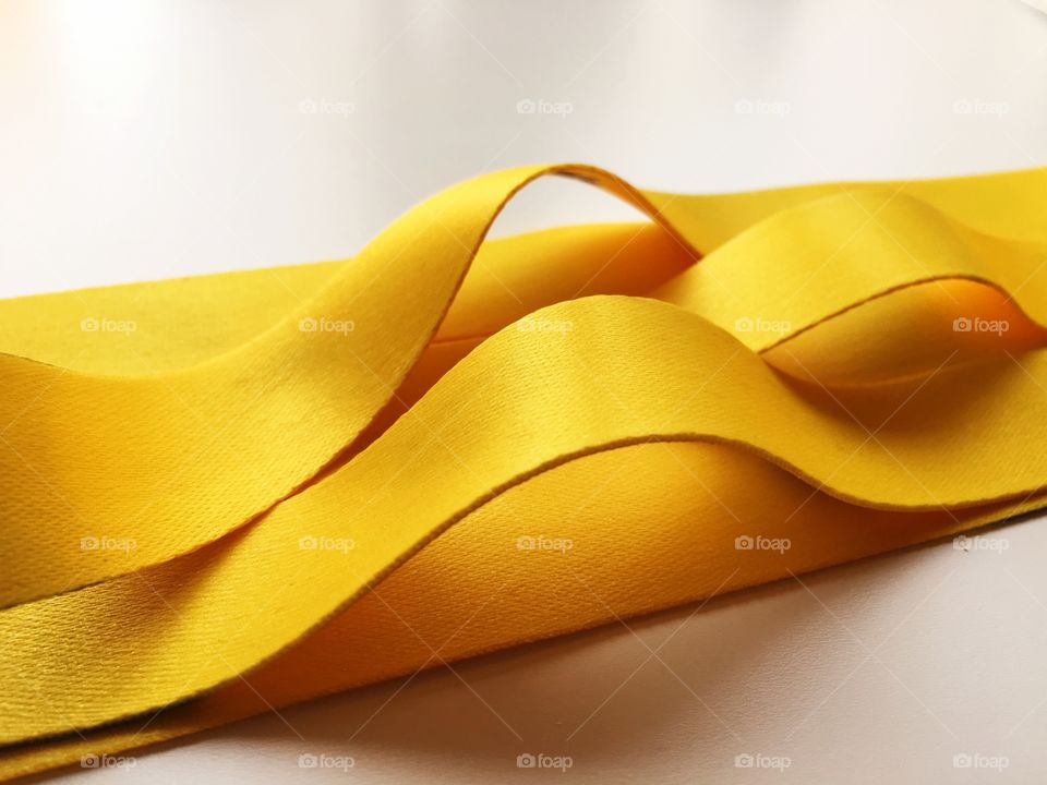 Yellow ribbon.
