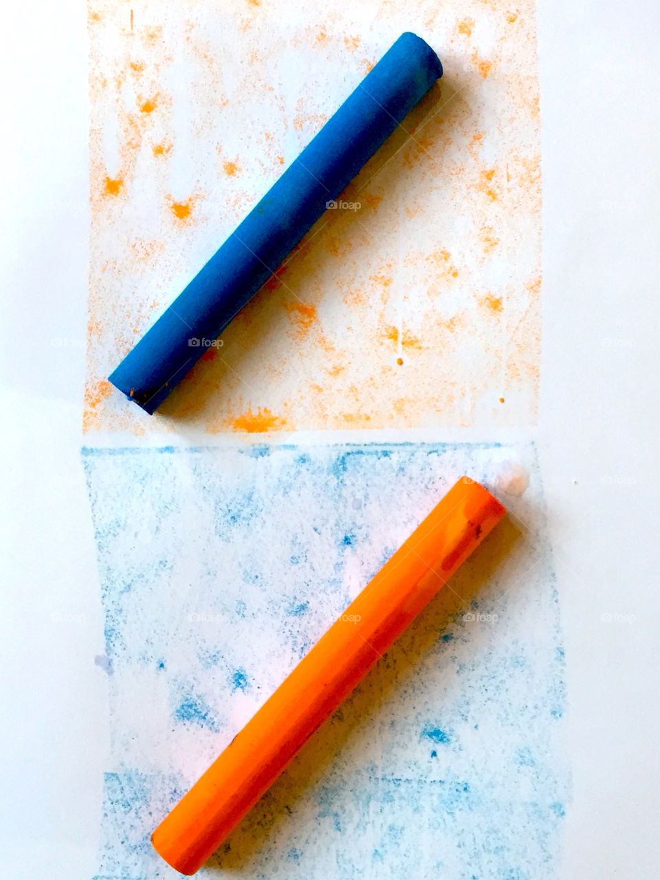 Blue and orange 