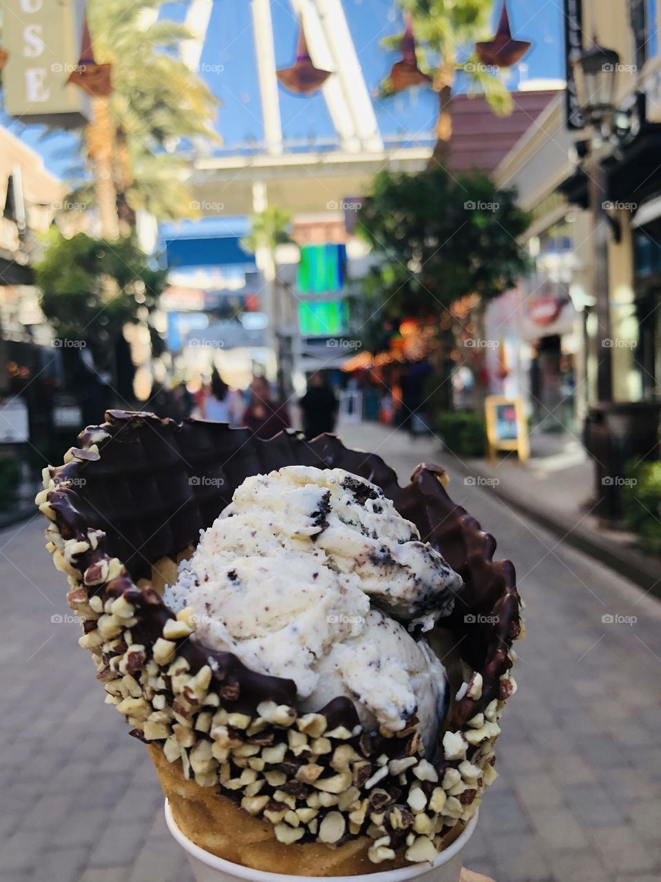Ice cream in Las Vegas 