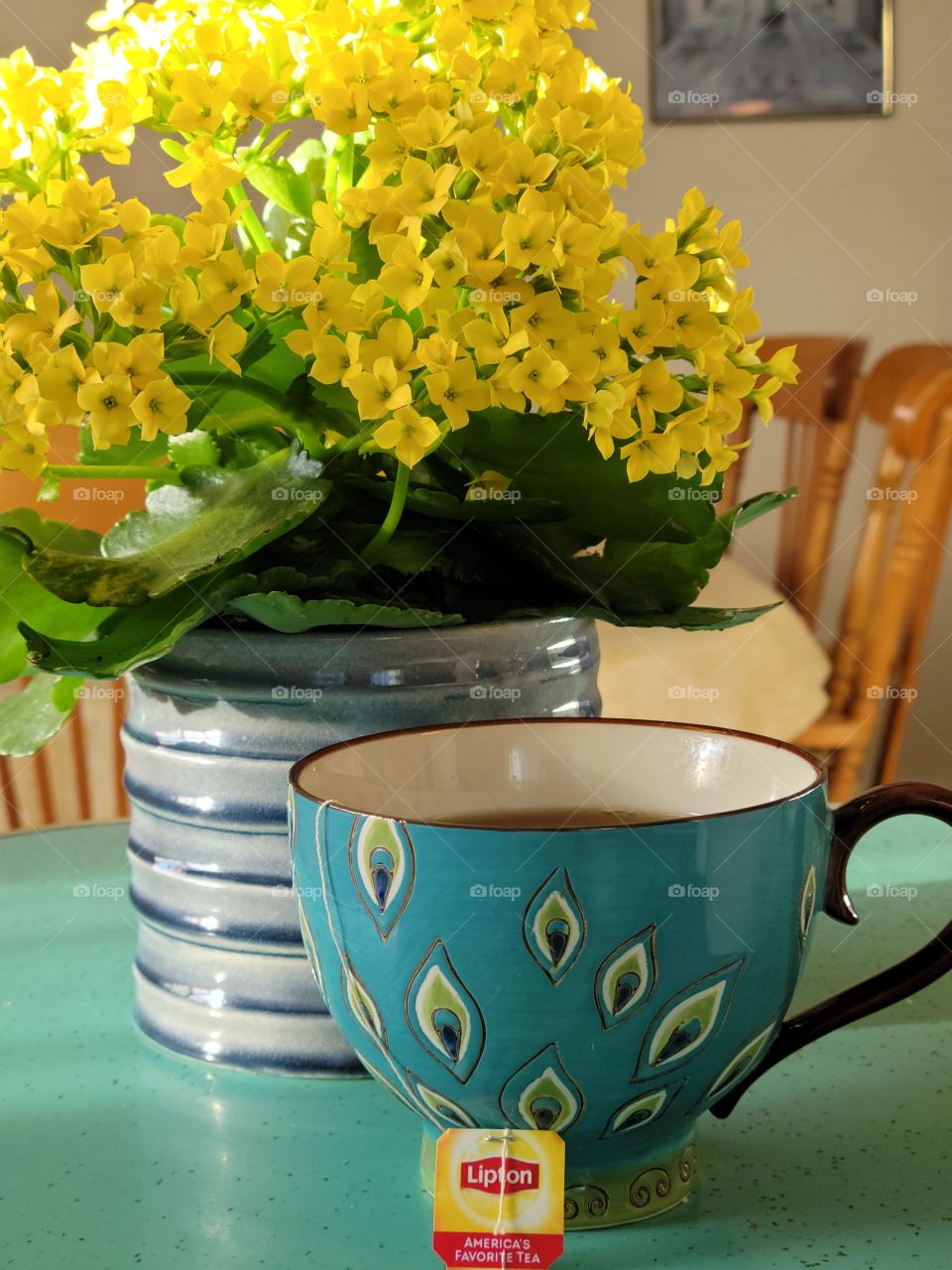 Tea Time. Breakfast Photography