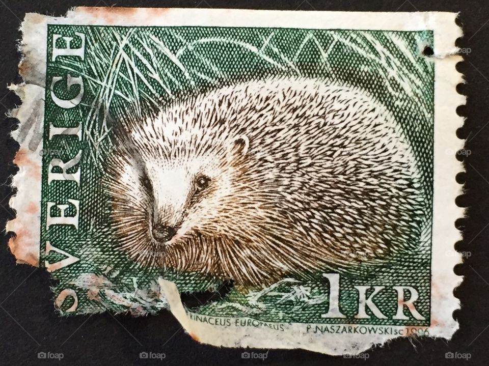 Swedish stamp 1kr