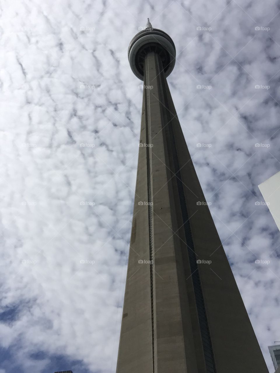 A Cloudy CN Tower