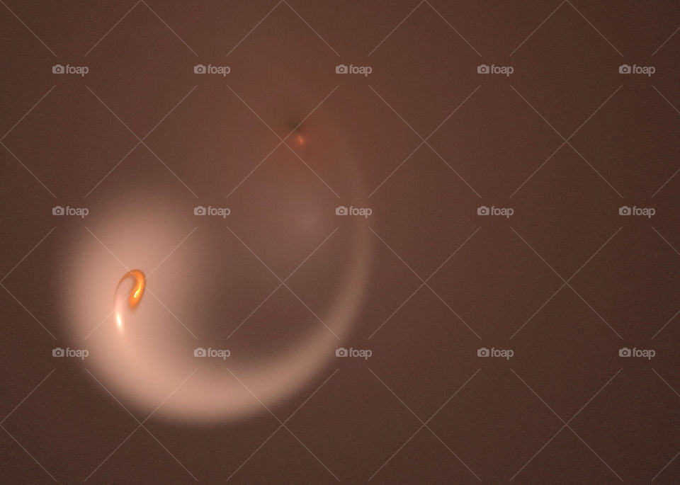 Fractal orange flair