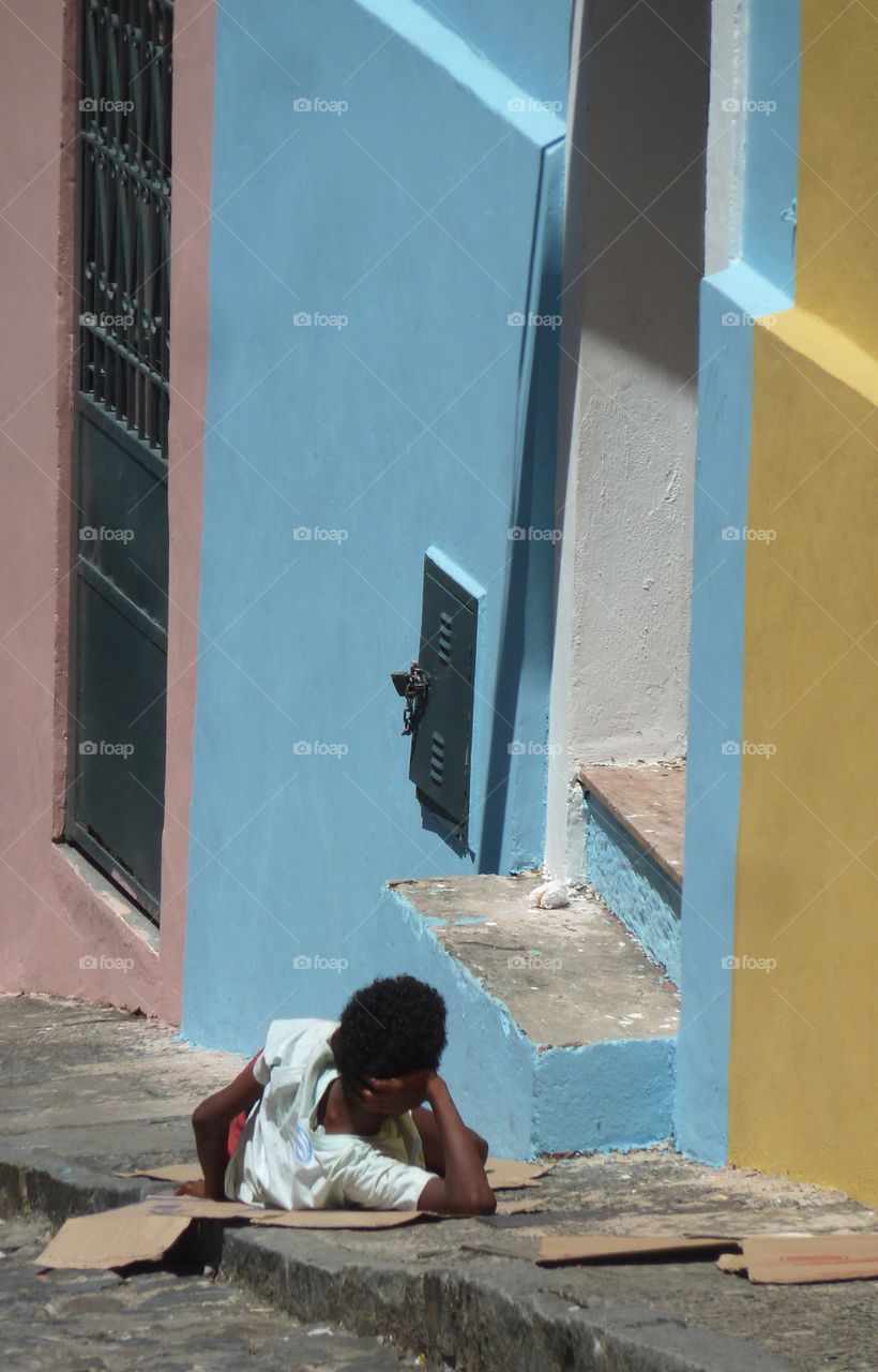 down the street in Salvador ee bahia