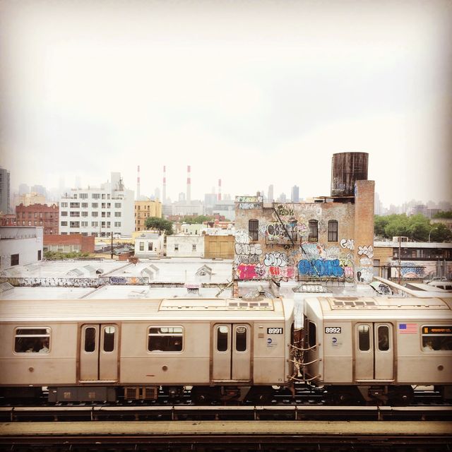 Train Travel with Graffiti 