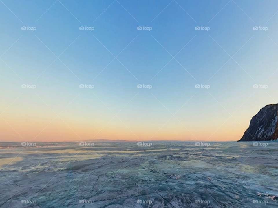 Lake baikal in Russia