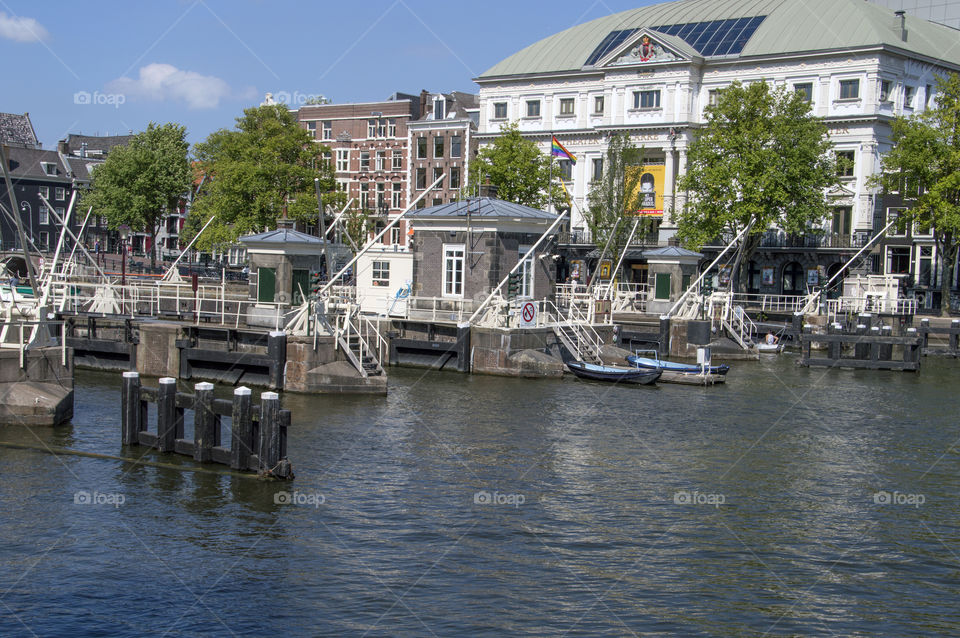 Carre Theater Along The Amstel River At Amsterdam The Netherlands 2018