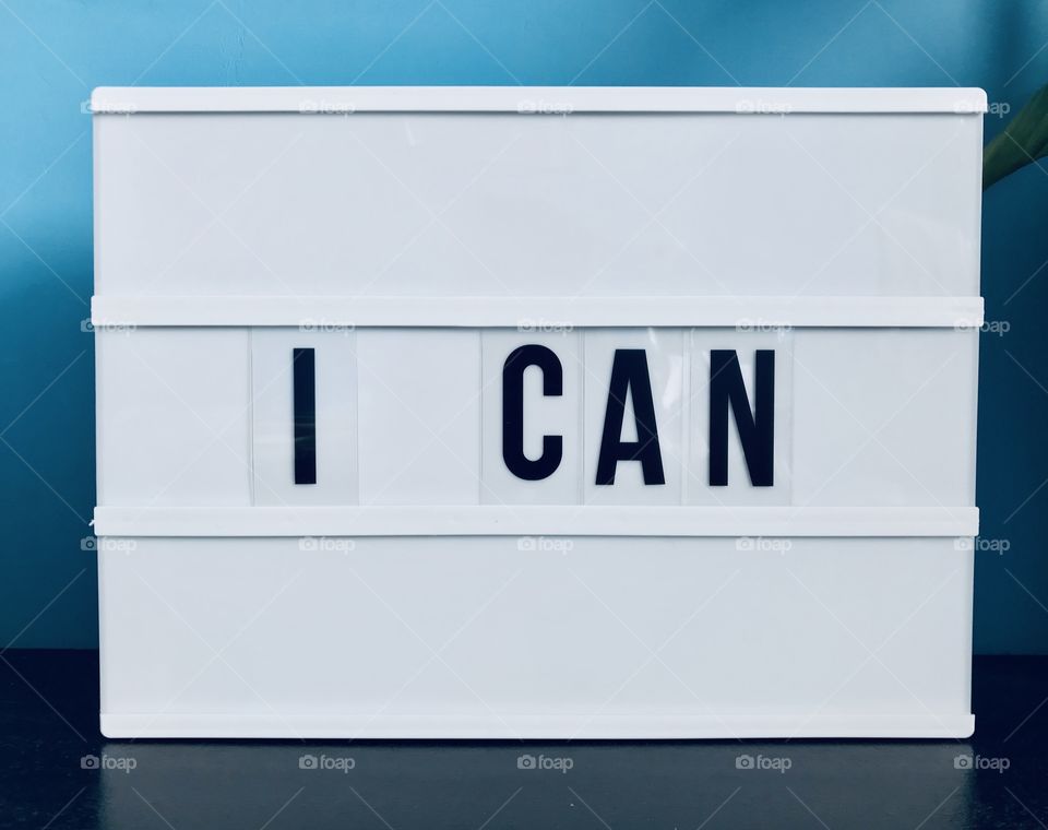 I can.