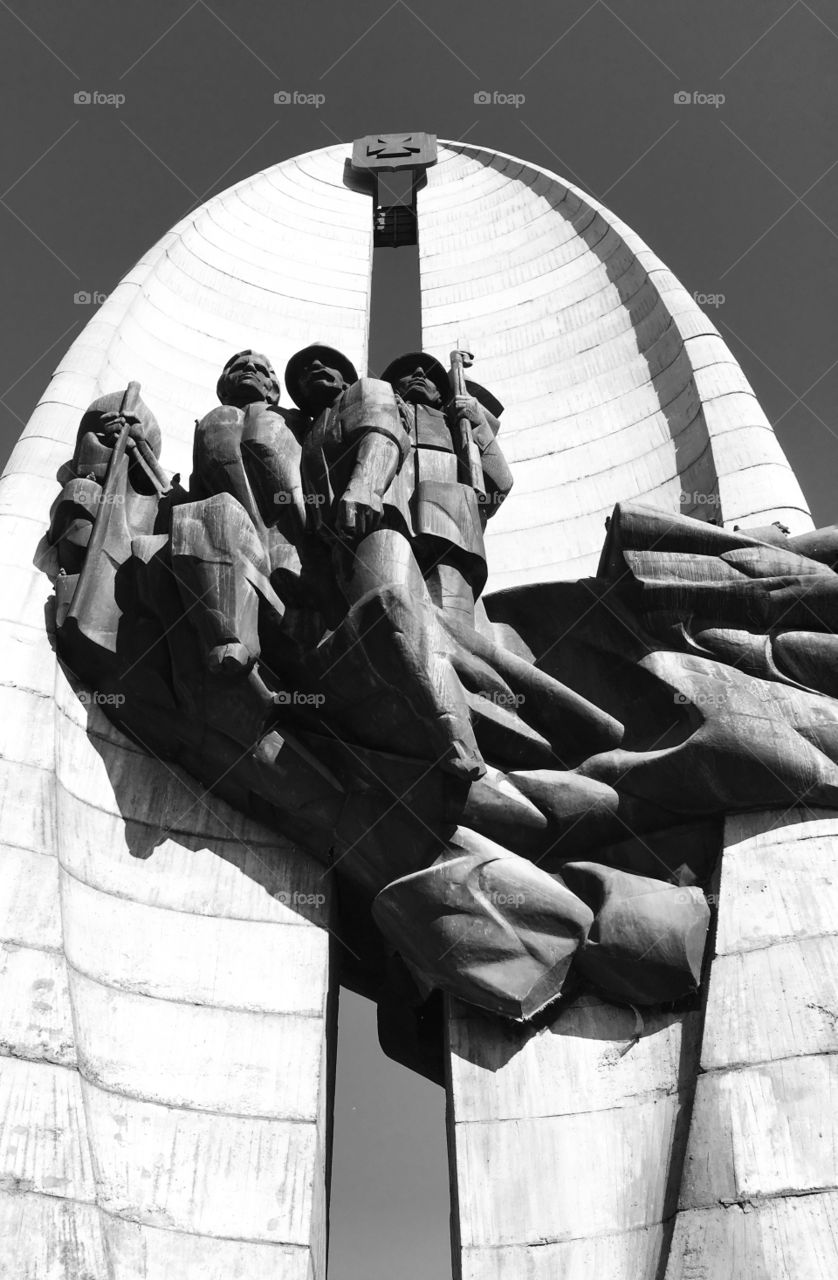 Monument in Poland 