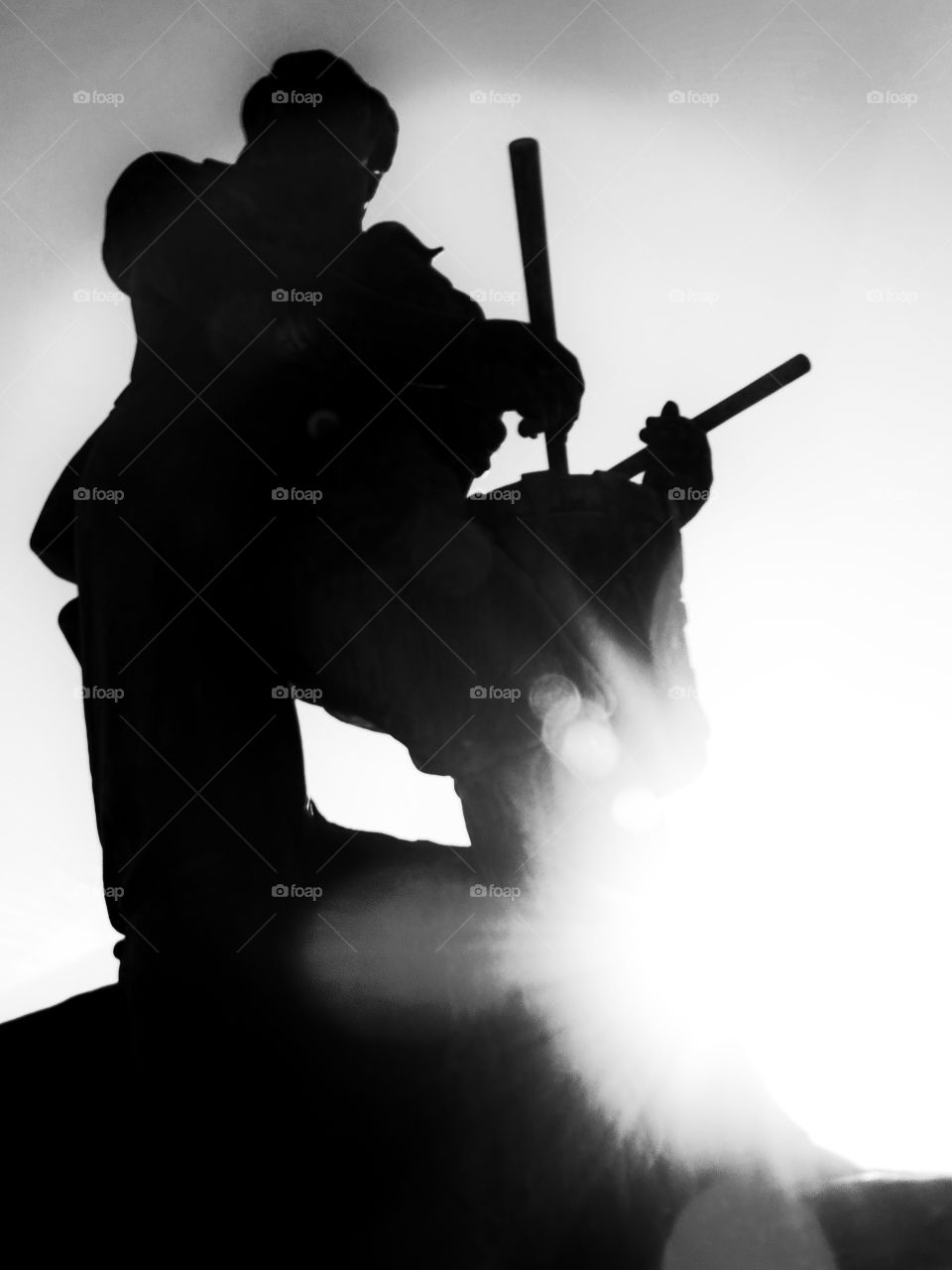 The drummer calls you