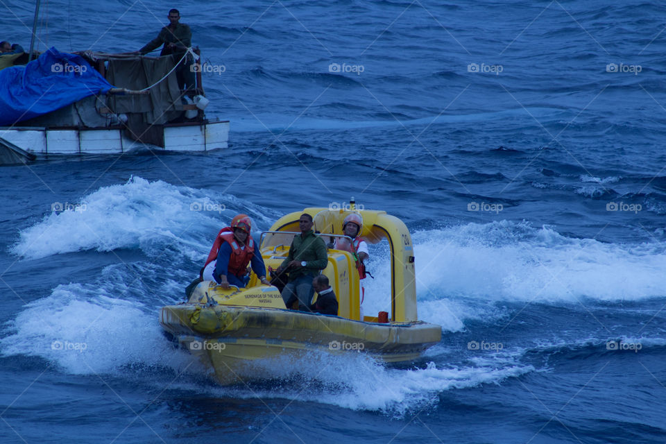 Cuban Rescue at Sea 11 of 11. Royal Caribbean rescue of Cuban immigrants 02MAR15