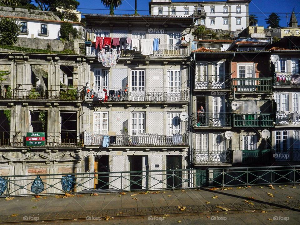 Porto apartment buildings