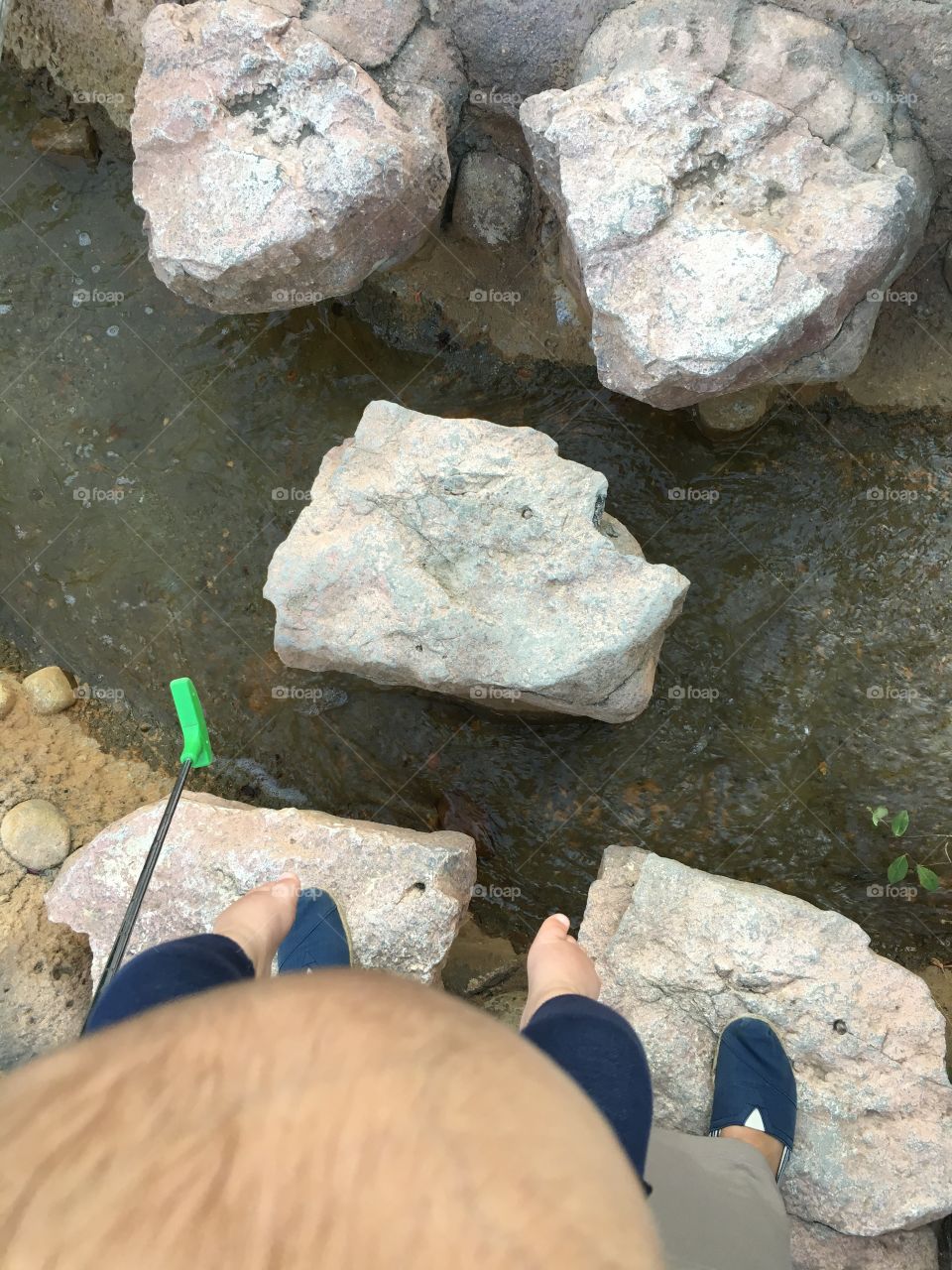 Go ahead.
You never know what could be 
On the other side.