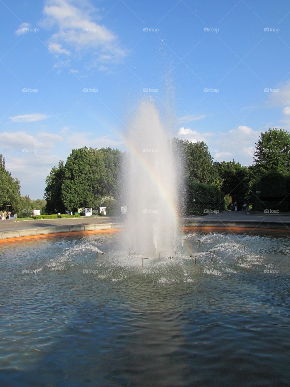 Fountain in the park