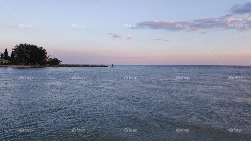 Water, Landscape, Sea, Sunset, Ocean