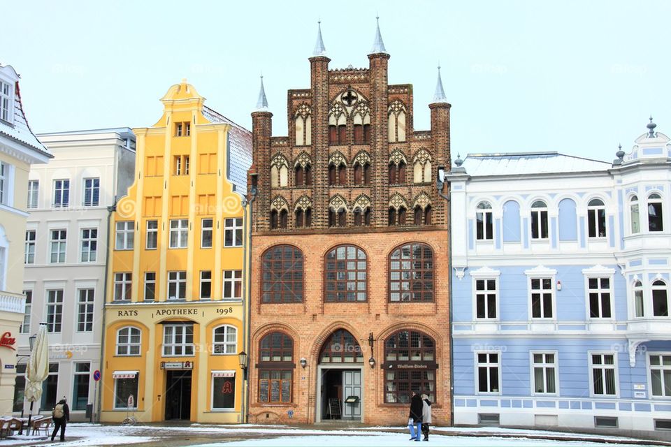 Facade of Stralsund