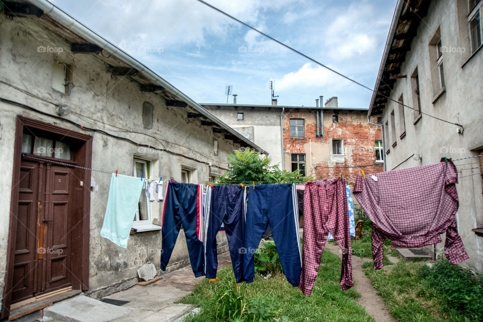 Drying The Laundry