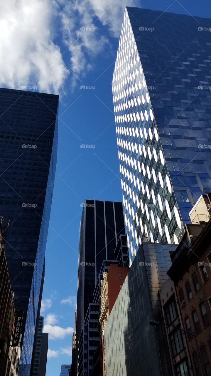 Skyscrapers on 5th Avenue, New York City