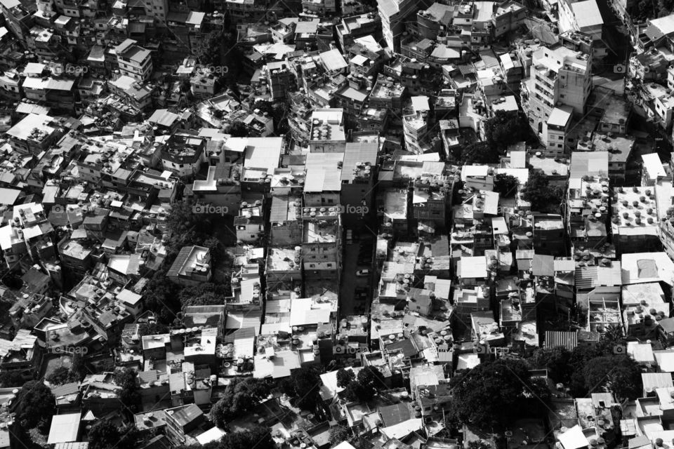 favela da rocinha bw