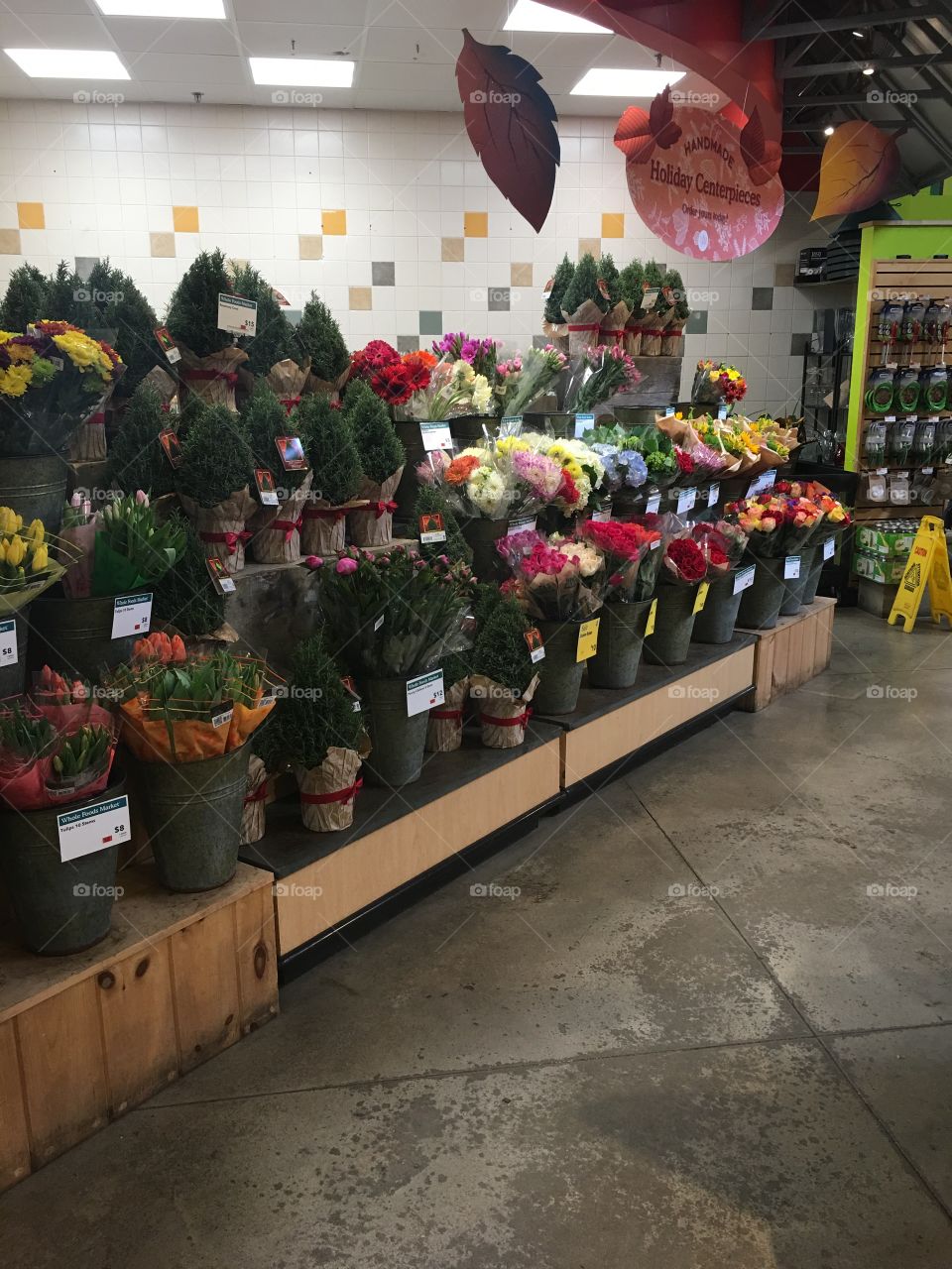 Supermarket flowers