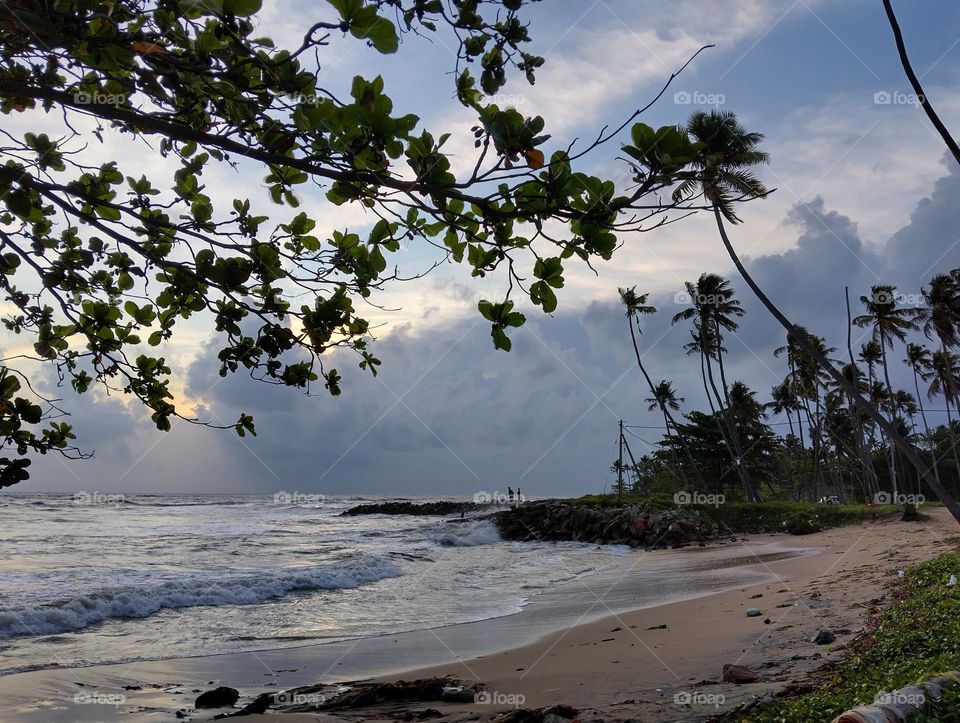 Natural scenery of sky