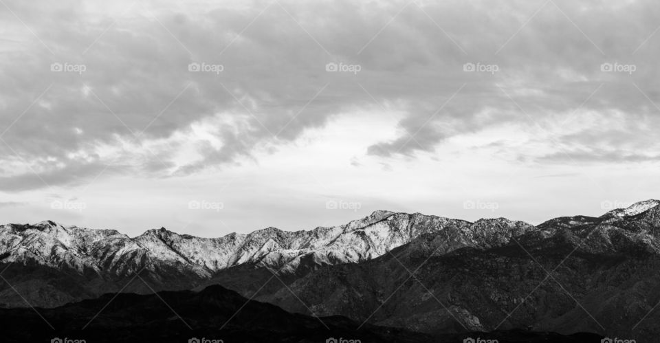 B/W Mountain