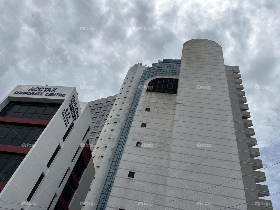 Tall buildings at Penang Island