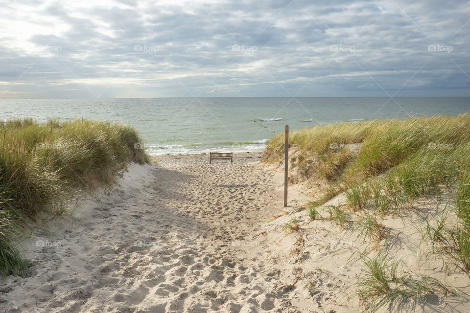 beach at Baltic Sea