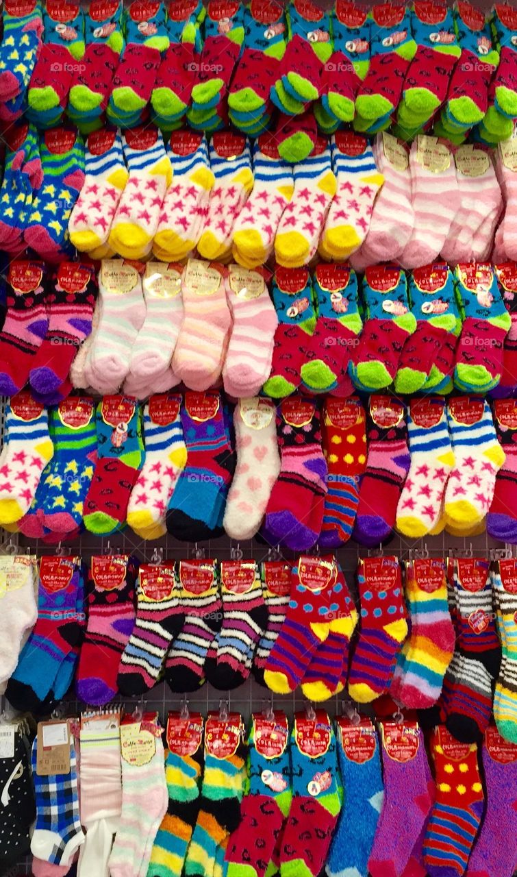 Colorful socks 