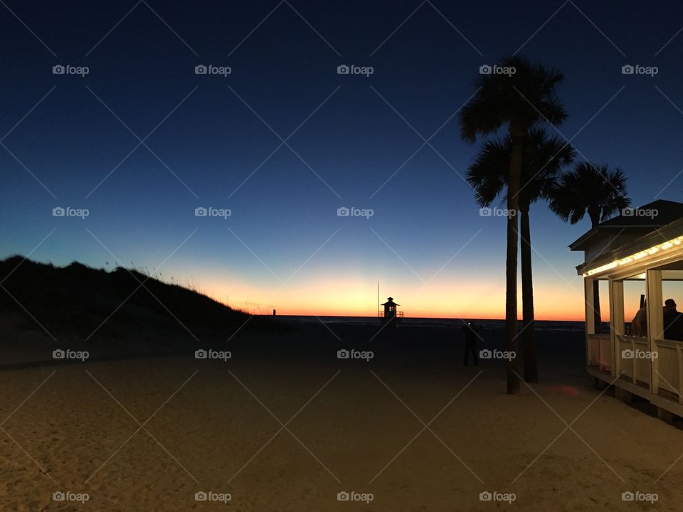 Clearwater Beach Sunset