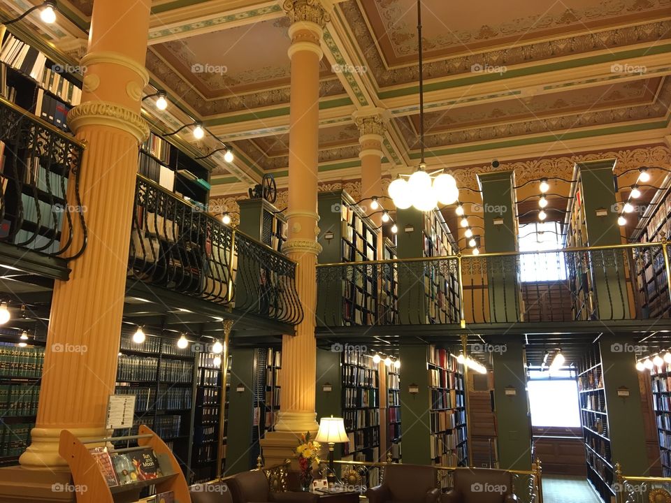 Kansas State Capital Building Library 