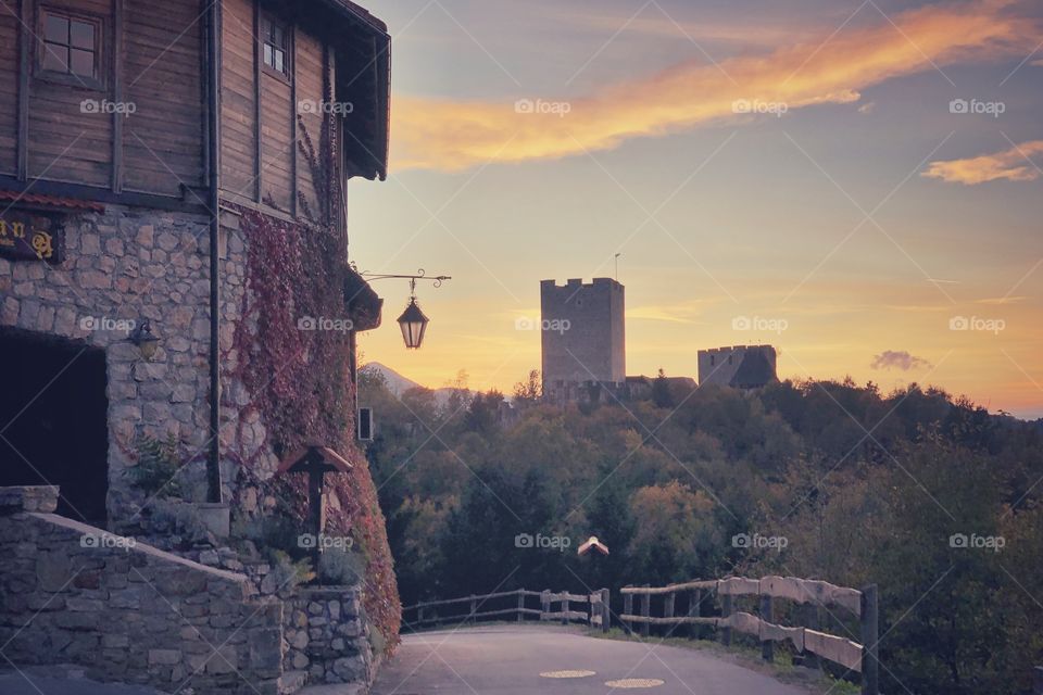 Old castle from the tavern