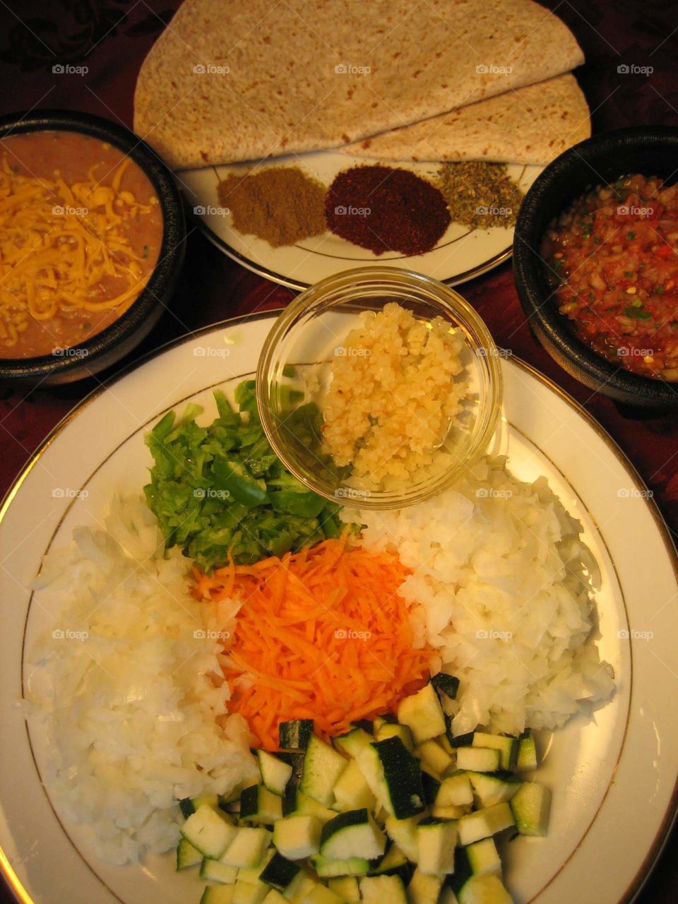 Food, Rice, Dinner, Vegetable, Bowl