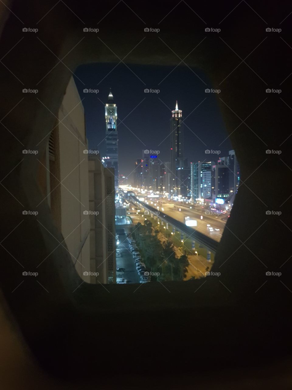 A view in Dubai