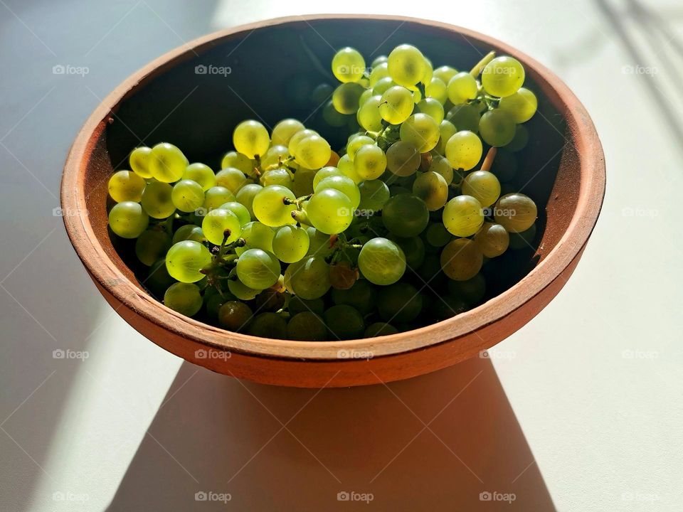 Green grapes