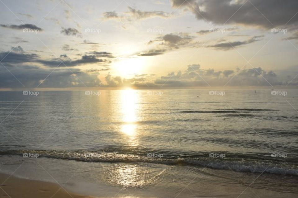 Dawn on the Indian Ocean