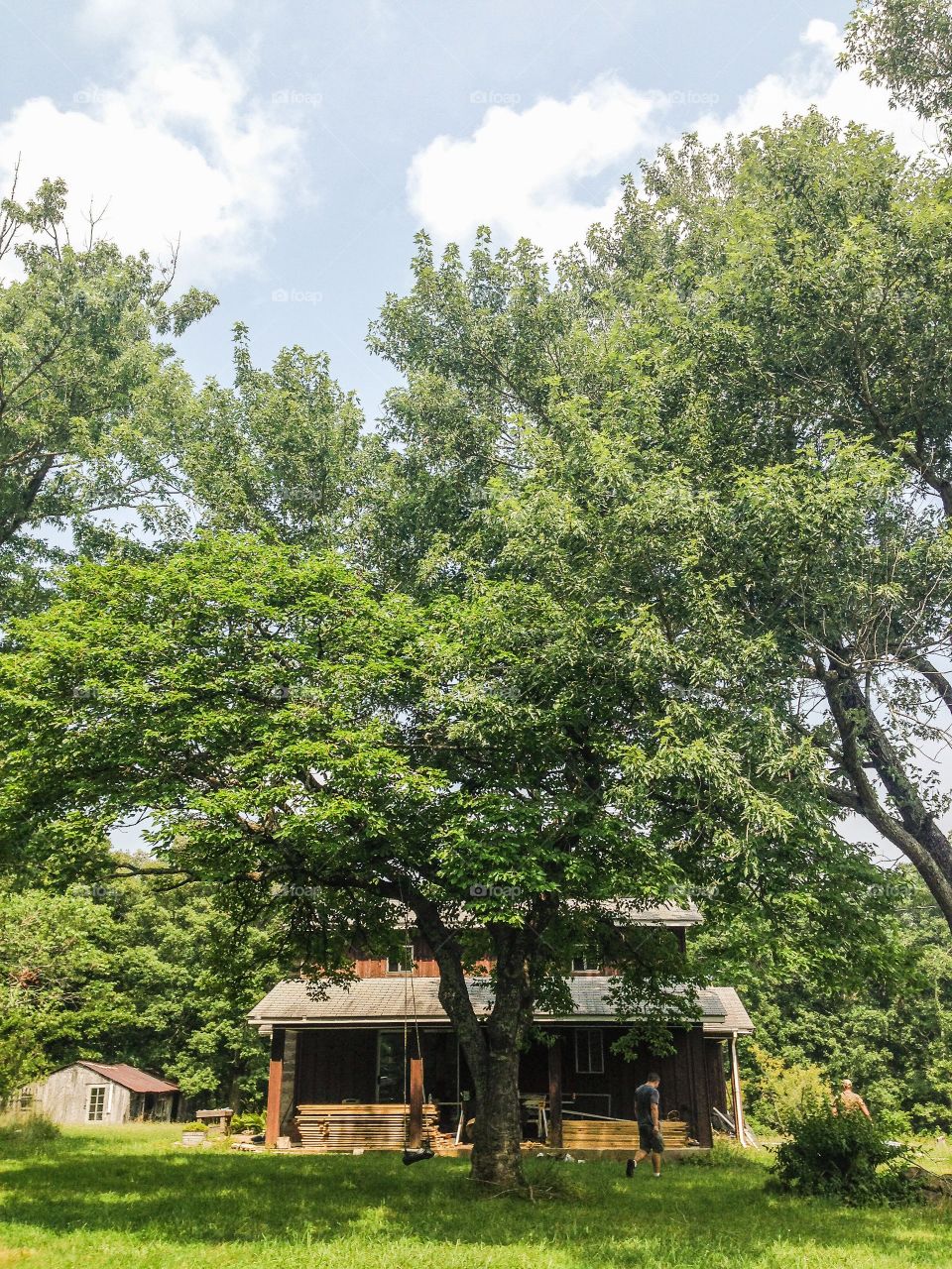 Old farm home. The old house on the farm my youngest brother and I argued over......he won. 