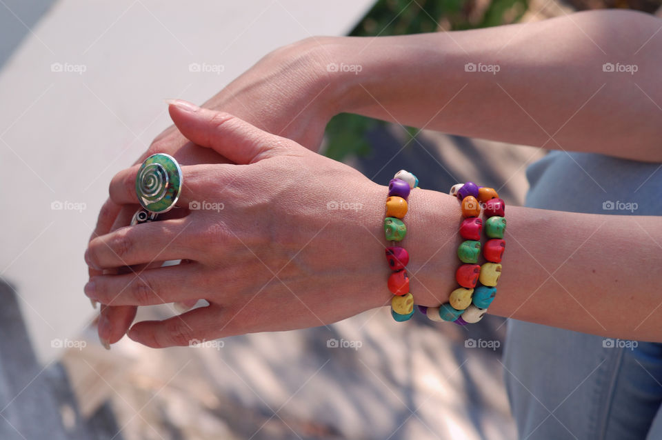 colorful bracelet