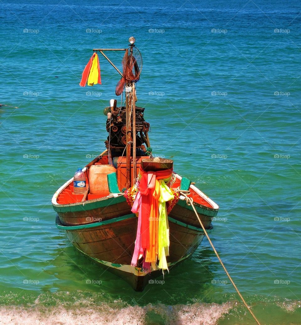 Colorful Thai Boat
