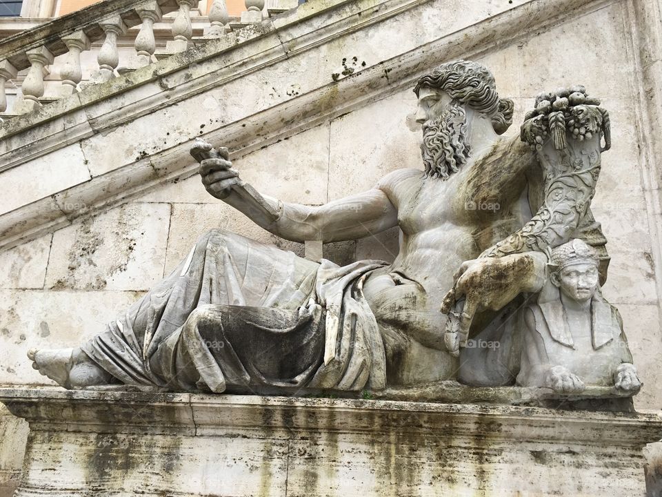 The Nile Statue, Palazzo Senatorio, Rome, Italy