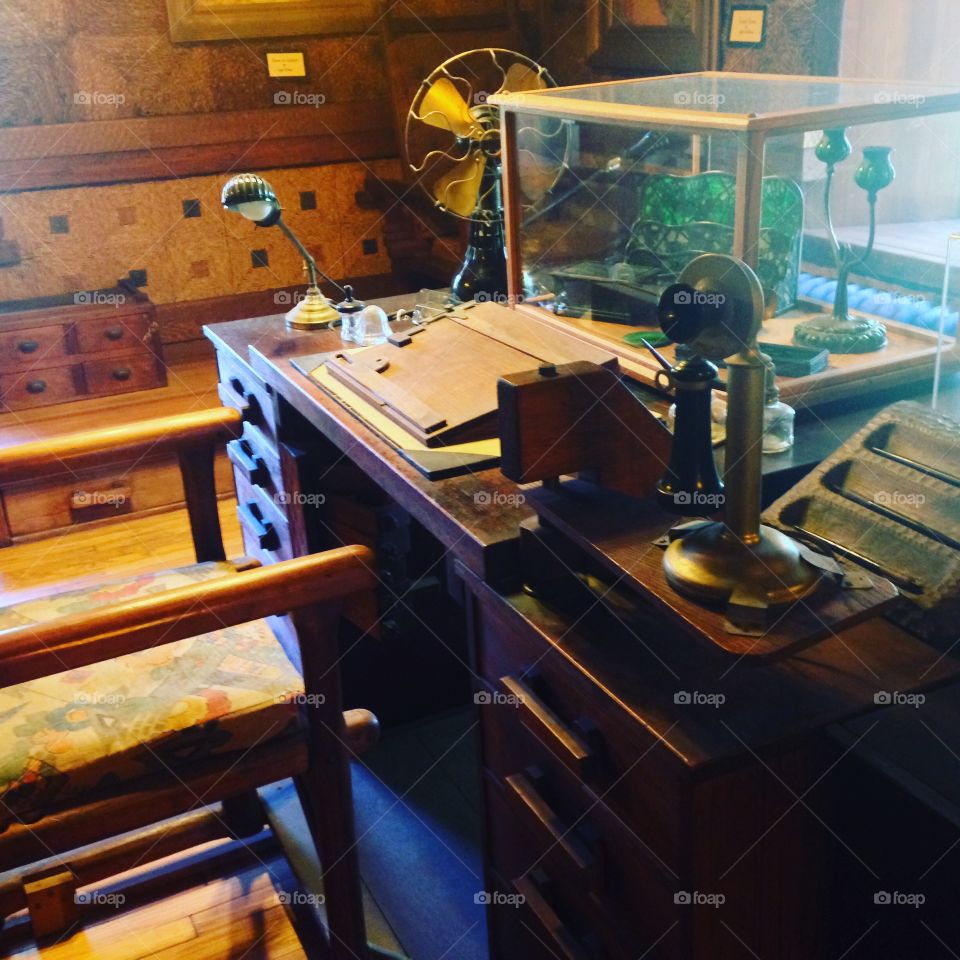 William Gillette's desk