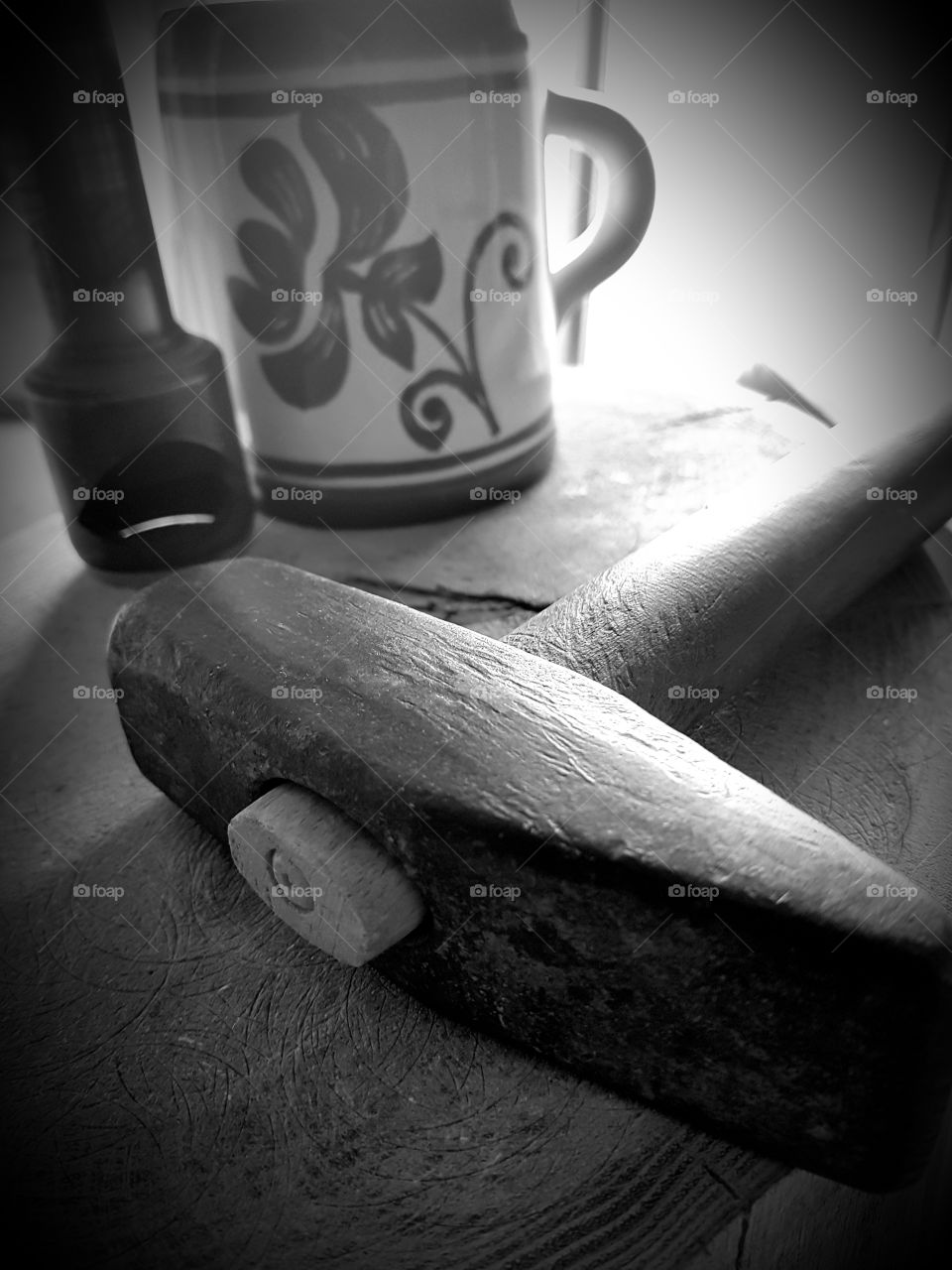 Old school; Vintage workshop