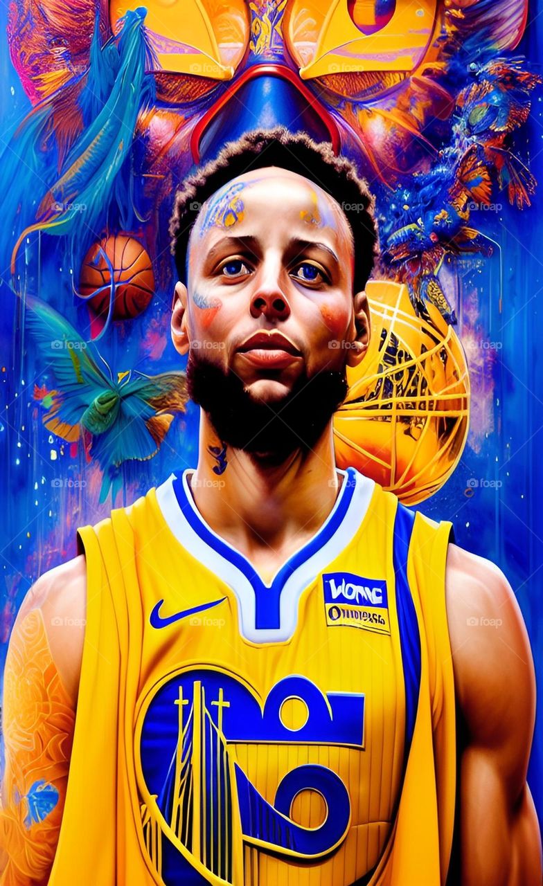 Stephen Curry Reimagined Art