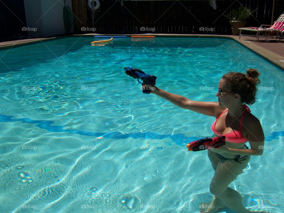 pool fun. a day at the pool with friends