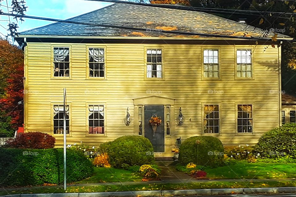 New England country home