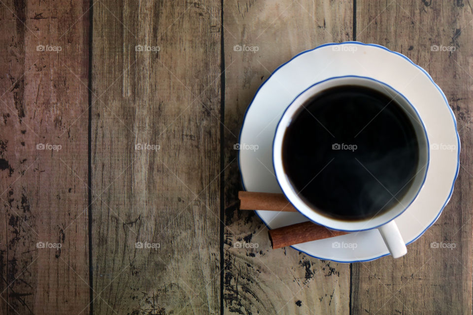 Coffee and Cinnamon Sticks