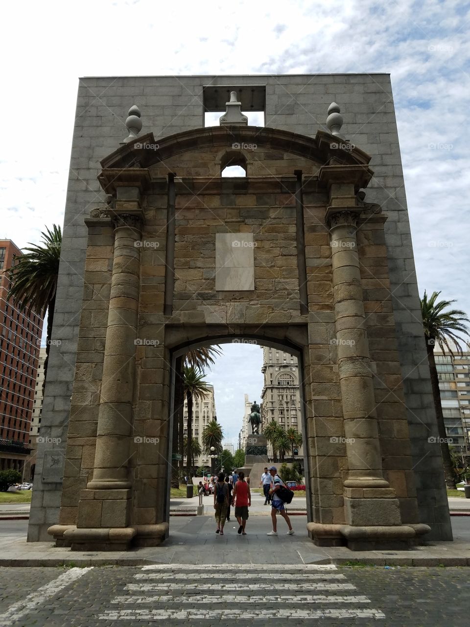 Old Citadel Gate, Montevideo Uruguay