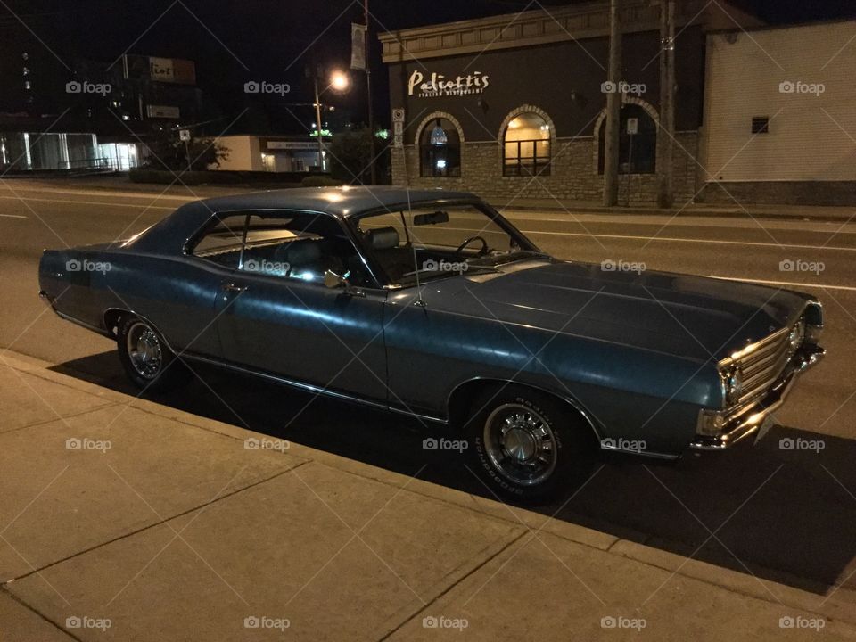 Old Pontiac going for a ride on the Town 